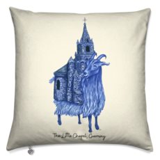 Goat & Little Chapel Cushion