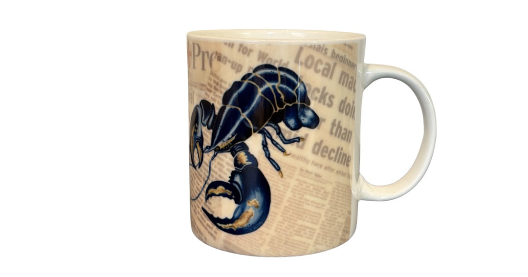 Lobster and Guernsey Press Mug