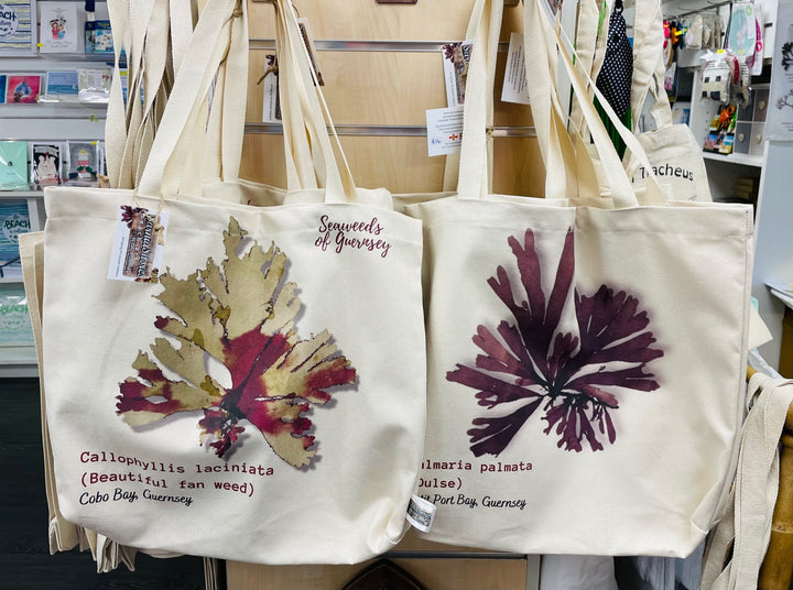 Sac fourre-tout imprimé aux algues