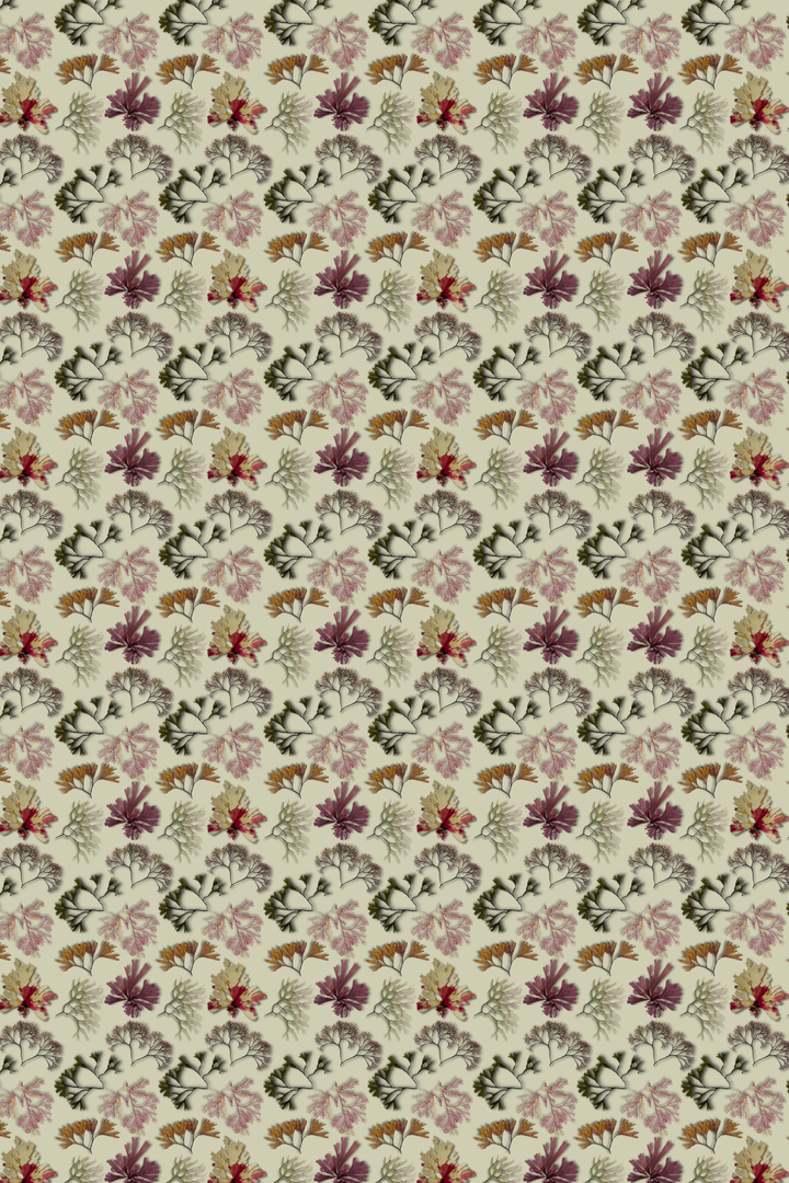 Seaweed print Teatowel