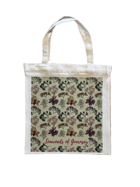 Seaweed Print Tote Bag