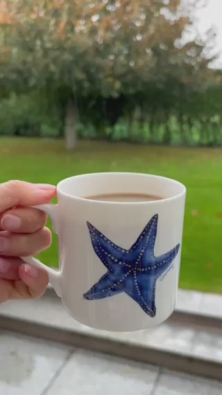 Bone China Seasnail Mug
