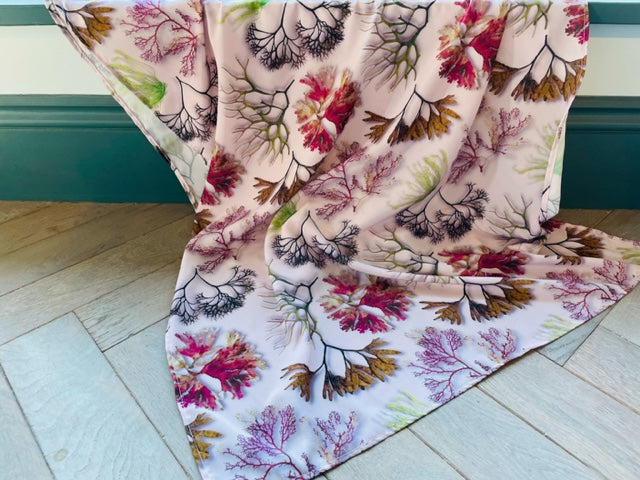 Foulard imprimé algues